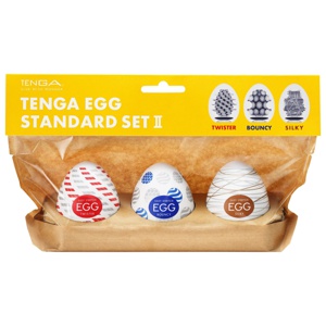 Tenga Egg Standard II Onanihjälpmedel för män 3-pack produkt bild