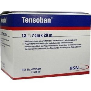 TENSOBAN Polsterschaumbinde 7,5 cmx20 m Produktbild