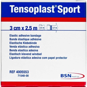 Tensoplast Sport 3 cm x 2,5 m 1 stk. produktbillede