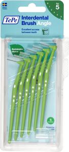 TePe Angle Vinklad Mellanrumsborste 0,8mm Grön 6-pack produkt bild