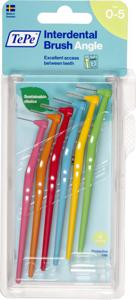 TePe Angle Vinklad Mellanrumsborste Mixpack 6-pack produkt bild