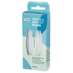 Tepe Bridge & Implant Floss 30 Pieces product image