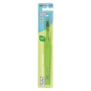 TePe Colour Compact Extra Soft tandborste Grön produkt bild