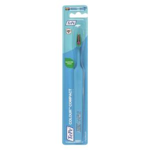 TePe Colour Compact Extra Soft tandborste Turkos produkt bild