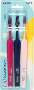 TePe Colour Soft Tandborste 3-pack produkt bild