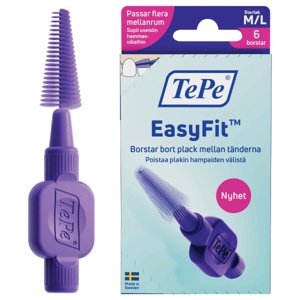 TePe EasyFit mellomromsbørste M/L 6 stk produktbilde
