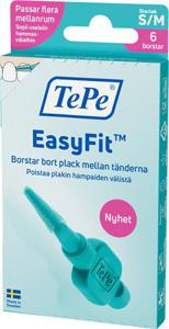 TePe EasyFit Size S/M 6 st produkt bild