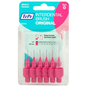 TEPE Interdentalbürste 0,4mm pink 6 St Zahnbürste Produktbild