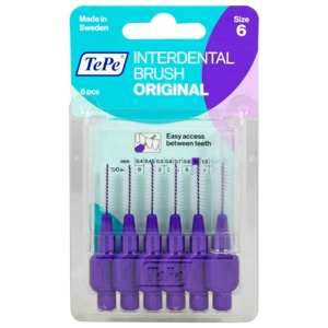 TEPE Interdentalbürste 1,1mm lila 6 St Zahnbürste Produktbild