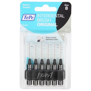 TePe Interdentalbürste Original Schwarz, 1,5mm, 6 St Zahnbürste Produktbild