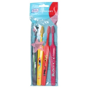 TePe Kids ekstra soft 6+ år - 4 stk. produktbillede