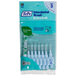 TePe Mellanrumsborste Extra Soft 0,6 mm 8 st produkt bild