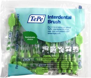 TePe Mellanrumsborste Grön 0,8 mm 20-pack produkt bild