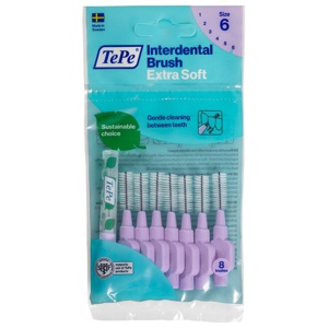 Tepe Mellanrumsborste Extra Soft 1,1 mm, 8 st produkt bild