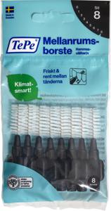 TePe Mellanrumsborste Original 1,5 mm Svart 8 st produkt bild
