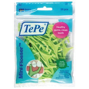TePe Mini Flosser Tanntrådbøyle, 36 stk. produktbilde