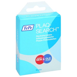 TePe PlaqSearch Zahnfärbetabletten, 10 St Tabletten Produktbild