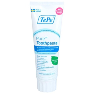 Tepe Pure Toothpaste unflavoured, 75 ml Zahnpasta Produktbild