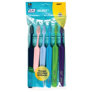 TePe Select Soft tannbørste, 6 stk. produktbilde