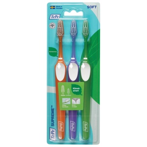 TePe Supreme Soft Tannbørste, 3 stk. produktbilde