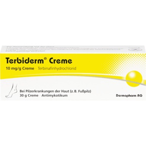 Terbiderm 10mg/g 30 g Creme Produktbild