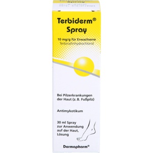 Terbiderm 10mg/g für Erwachsene 30 ml Spray Produktbild