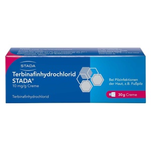 TERBINAFINHYDROCHLORID STADA 10 mg/g Creme Produktbild