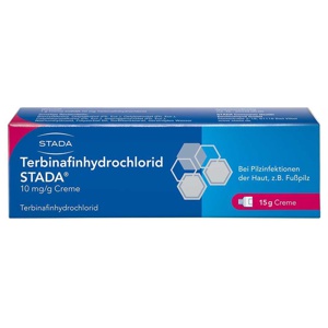 TERBINAFINHYDROCHLORID STADA 10 mg/g Creme Produktbild
