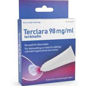 Terclara, kutan lösning 98 mg/ml, 5 ml