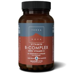 Terranova B-Complex with Vitamin C 50 kapslar produkt bild