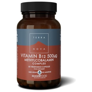 Terranova Vitamin B12, 50 kaps produkt bild