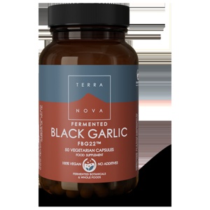 Terranova Fermented Black Garlic FBG-22 50 kapsler produktbillede