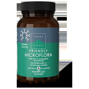 Terranova Microflora Probiotika Barn 50 kapsler produktbillede