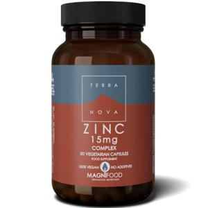 Terranova Zinc 15 mg Complex 50 kapslar produkt bild