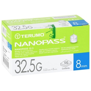 Terumo NANOPASS 32,5 Pen Kanüle 0,22x8 mm Produktbild