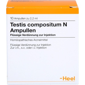 TESTIS COMPOSITUM N Ampullen Produktbild