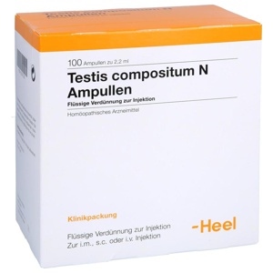 TESTIS COMPOSITUM N Ampullen Produktbild
