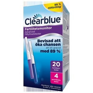 Teststicks til Clearblue Advanced fertilitetsmonitor, 20+4 produktbillede