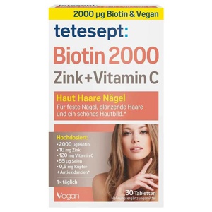 TETESEPT Biotin 2000 Filmtabletten Produktbild