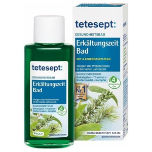 Tetesept Erkältungszeit Bad, 125 ml Bad Produktbild
