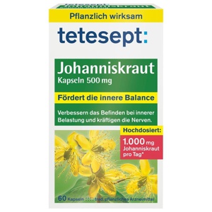 TETESEPT Johanniskraut 500 mg Kapseln Produktbild