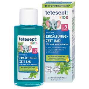 Tetesept Kinderbad Erkältungszeit Bad Produktbild