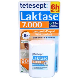 TETESEPT Langzeit Laktase 7.000 Tabletten Produktbild