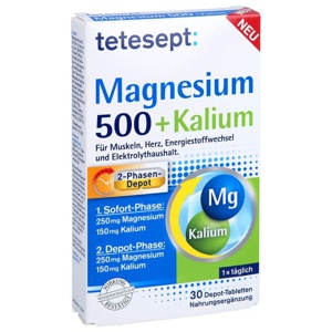 TETESEPT Magnesium 500+Kalium Tabletten Produktbild