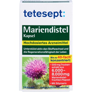 TETESEPT-Mariendistel-Kapseln Produktbild