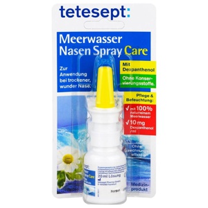 TETESEPT Meerwasser care Nasenspray Produktbild