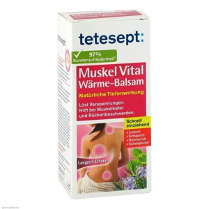 Tetesept Muskel Vital Wärme Balsam, 100 g Balsam Produktbild