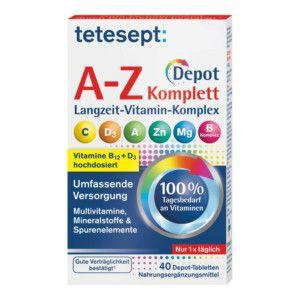 Tetesept Vitamin A-Z Depot Produktbild