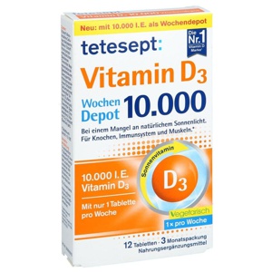 TETESEPT Vitamin D3 10.000 Filmtabletten Produktbild