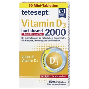 TETESEPT Vitamin D3 2.000 Filmtabletten Produktbild